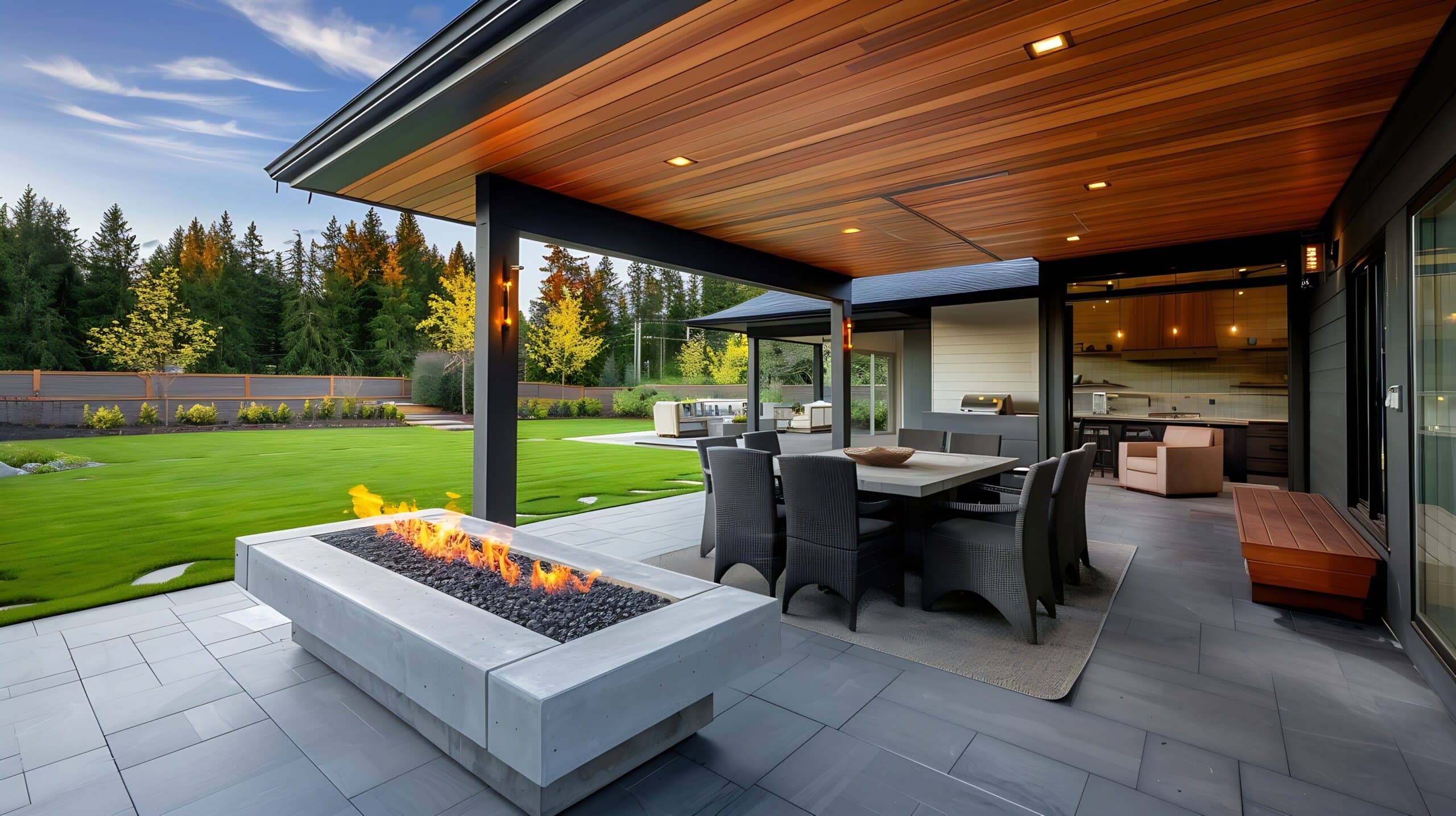 Latest Trends in Patio Cover Designs for Maximizing Comfort and Style scaled