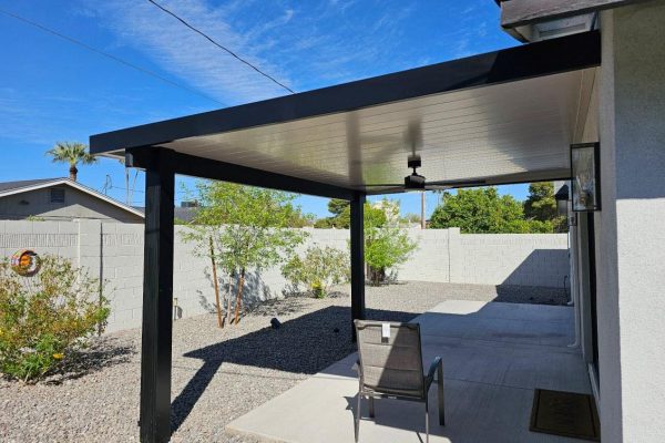 insulated patio cover installed in san diego
